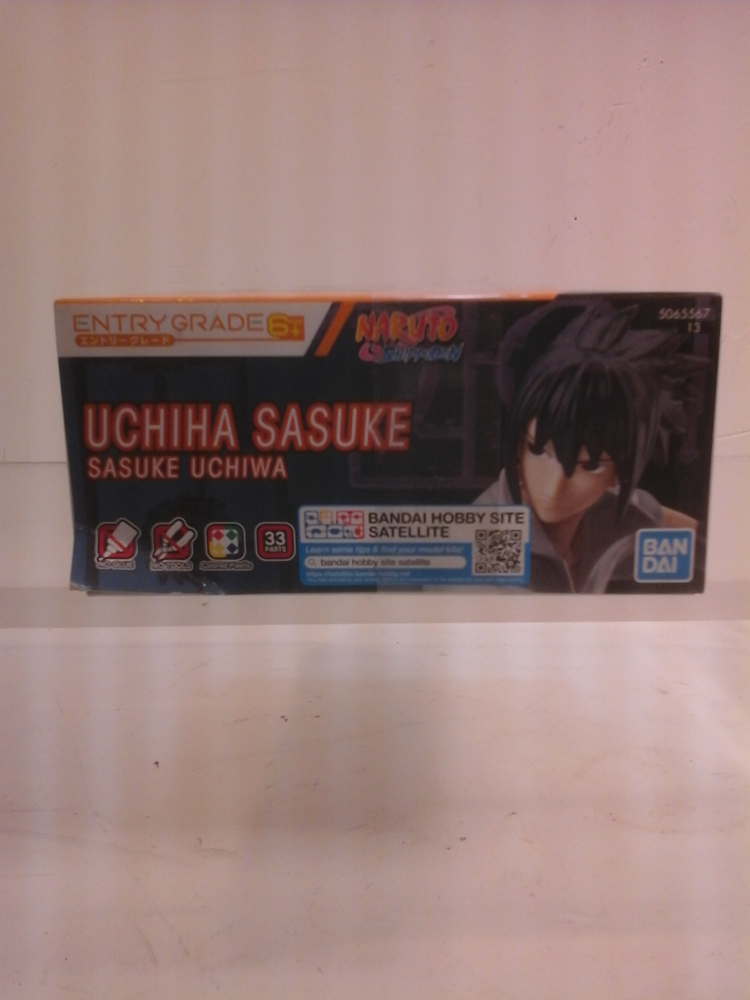 Figurine NARUTO SHIPPUDEN-UCHIHA SASUKE ,Model kit BANDAI NAMCO, GRADE 6+, 33 pieces-neuf Comme neuf - Vue 3 - 